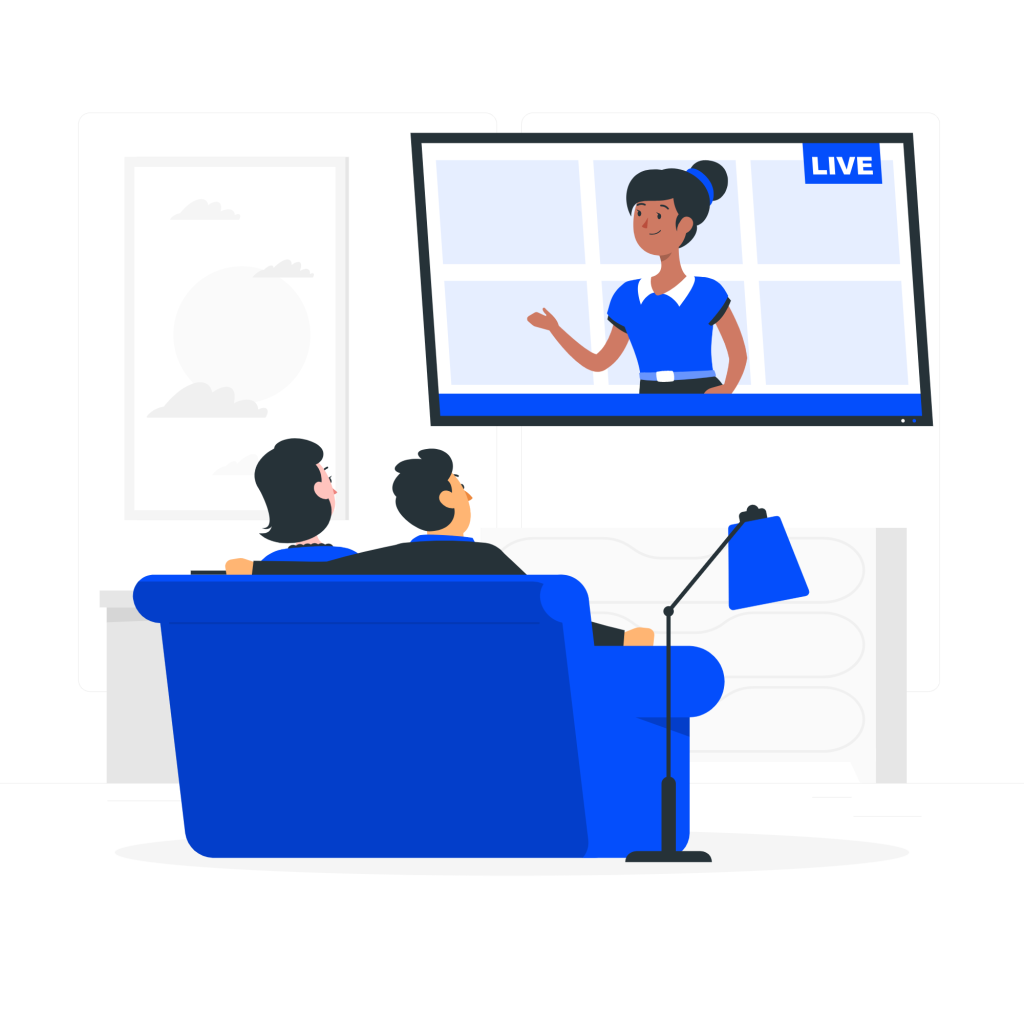 People watching the news-rafiki